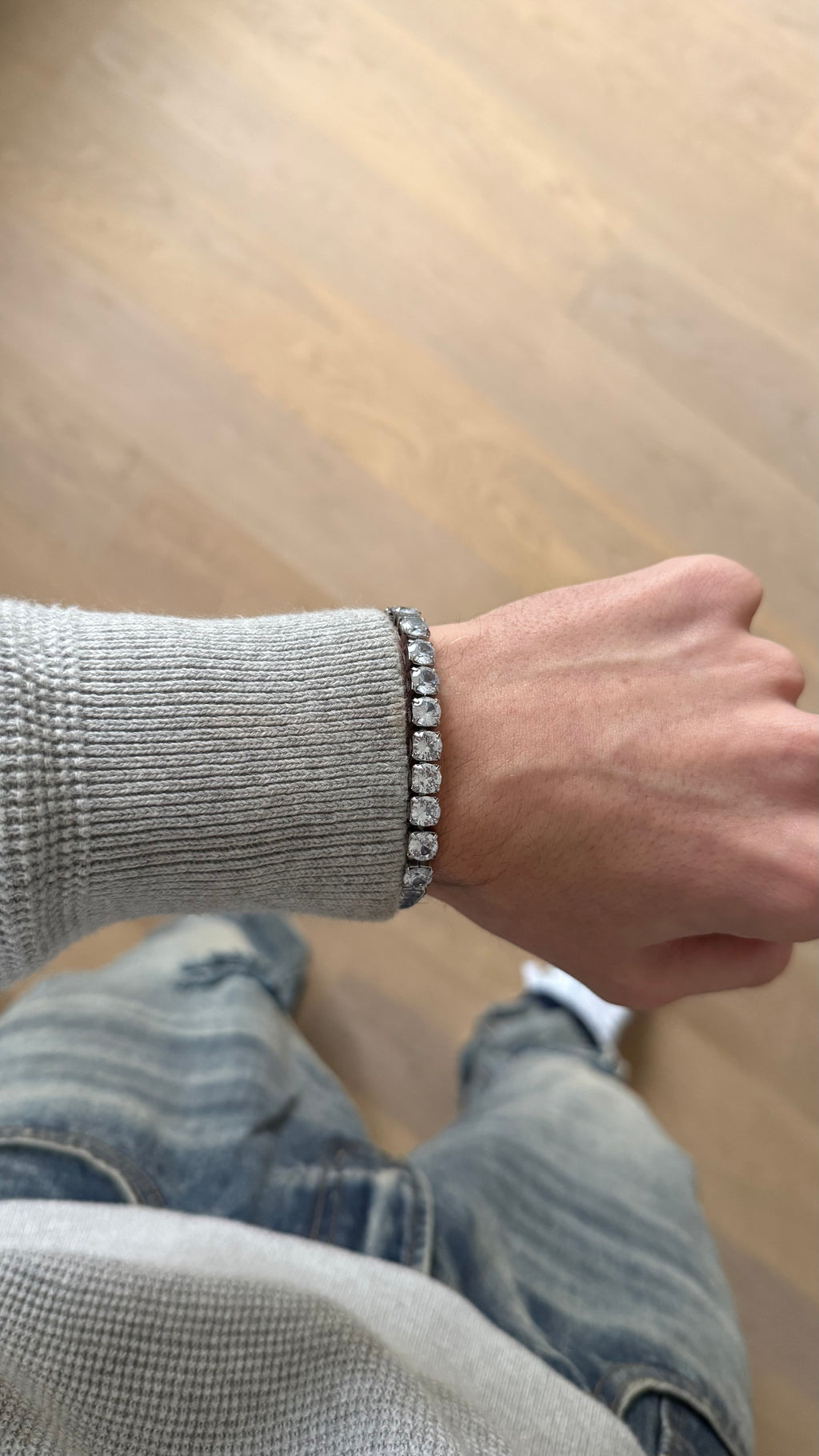 Big tennis bracelet