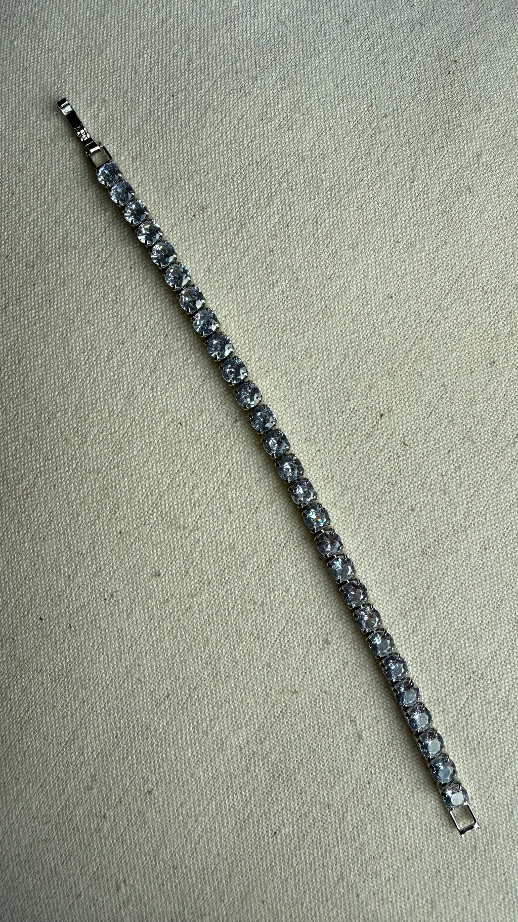 Small tennis bracelet