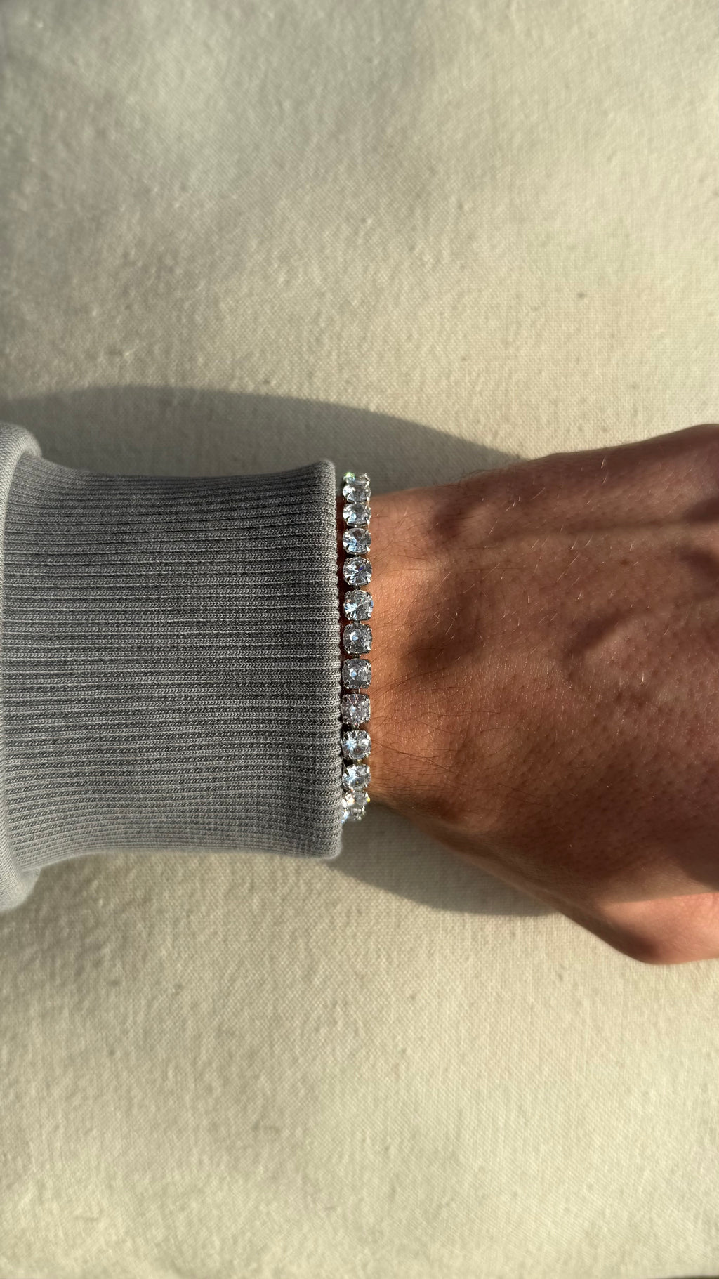 Small tennis bracelet